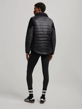 Ellis Reversible Quilt Gilet Black