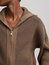 Orly Zip-Through Knit