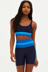 SAMANTHA SHORT MARINE COLORBLOCK