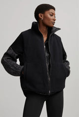 Ellis Reversible Quilt Gilet Black