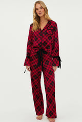 LEE ANN & BROOK SET MERRY PLAID