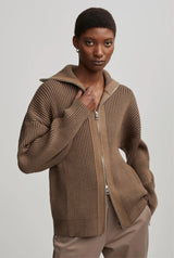 Orly Zip-Through Knit
