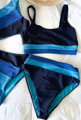 HEIDI BOTTOM MARINE COLORBLOCK