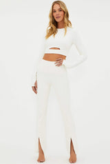 ALANI PANT SNOW CLOUD WAFFLE