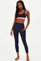 NAVY 7/8 POCKET LEGGING