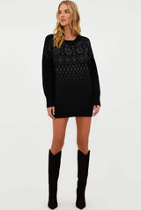 VIVIENNE DRESS BLIZZARD FAIRISLE