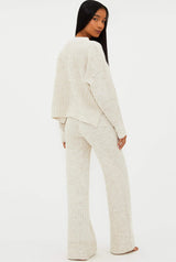 CALLIE SWEATER SNOW CLOUD