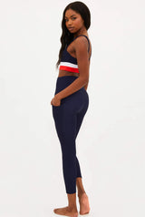 NAVY 7/8 POCKET LEGGING