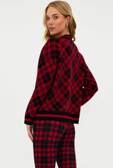 JOEY SWEATER MERRY PLAID