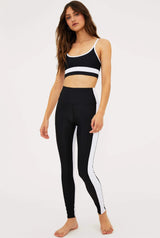 COLORBLOCK LEGGING BLACK & WHITE