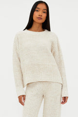CALLIE SWEATER SNOW CLOUD