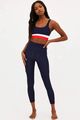 NAVY 7/8 POCKET LEGGING