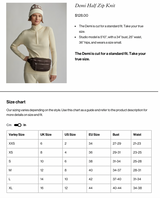 Demi Half Zip Knit