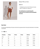 Barket Woven Short