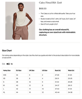Caley Fitted Rib Tank