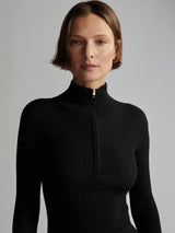 Demi Half Zip Knit
