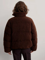 Wilkins Sherpa Puffer Jacket Chestnut