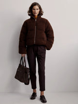 Wilkins Sherpa Puffer Jacket Chestnut