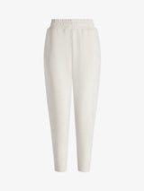 The Slim Zip Hem Pant 26" Ivory Marl