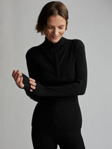 Demi Half Zip Knit