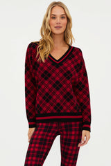 JOEY SWEATER MERRY PLAID