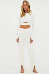 ALANI PANT SNOW CLOUD WAFFLE