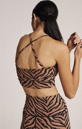 IRENA BRA CLAY ZEBRA