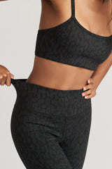 Presley Legging Black Onyx Rib