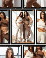 ONE BY ONE CROP Mocha