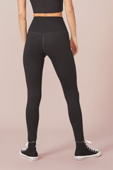 Black Compressive High-Rise Legging
