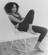 West Pant Black Organic Rib