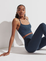 Always High Legging 27 Navy Slate