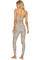 RIBBED AYLA LEGGING TAUPE SPOT