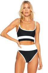 EVA TOP BLACK & WHITE