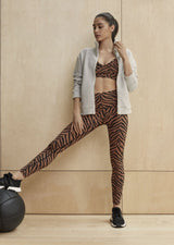 CENTURY LEGGING - HIGH RISE 7/8 CLAY ZEBRA