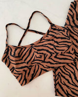 IRENA BRA CLAY ZEBRA