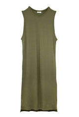 Katsumi Midi Dress Khaki