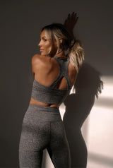 Audrey Ankle Legging Ash Grey