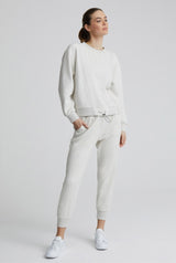 Arleta Sweatshirt Ivory Cloud