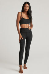 Presley Legging Black Onyx Rib