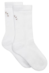 Malloy Everyday Sock White