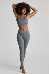 Audrey Ankle Legging Ash Grey