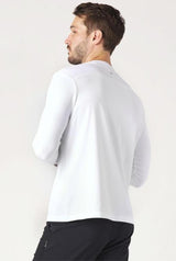 MENS VICTORIA LONG SLEEVE: WHITE