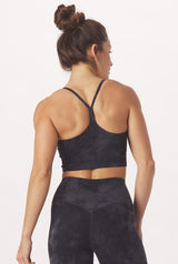 PURE BRA: BLACK TIE-DYE