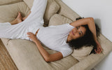 West Pant White Organic Rib
