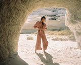 Playa Oversized Linen Shirt Desert
