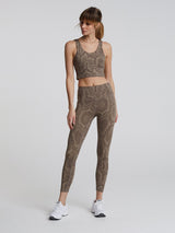 Let's Go Walker Bra Khaki Snake