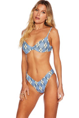VANESSA BOTTOM IVORY ARGYLE