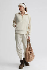 Cyrus Half Zip Egret