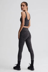 Let's Go High Rise Legging 25 Monochrome Cheetah